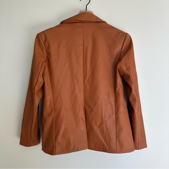 Forever 21 Faux Leather Blazer - Picture 5 of 5